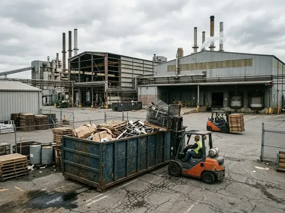 industrial-factory-scrap-conta-003 — frequently asked questions, Cheap Roll-off Dumpster Rentals in North Aurora, IL